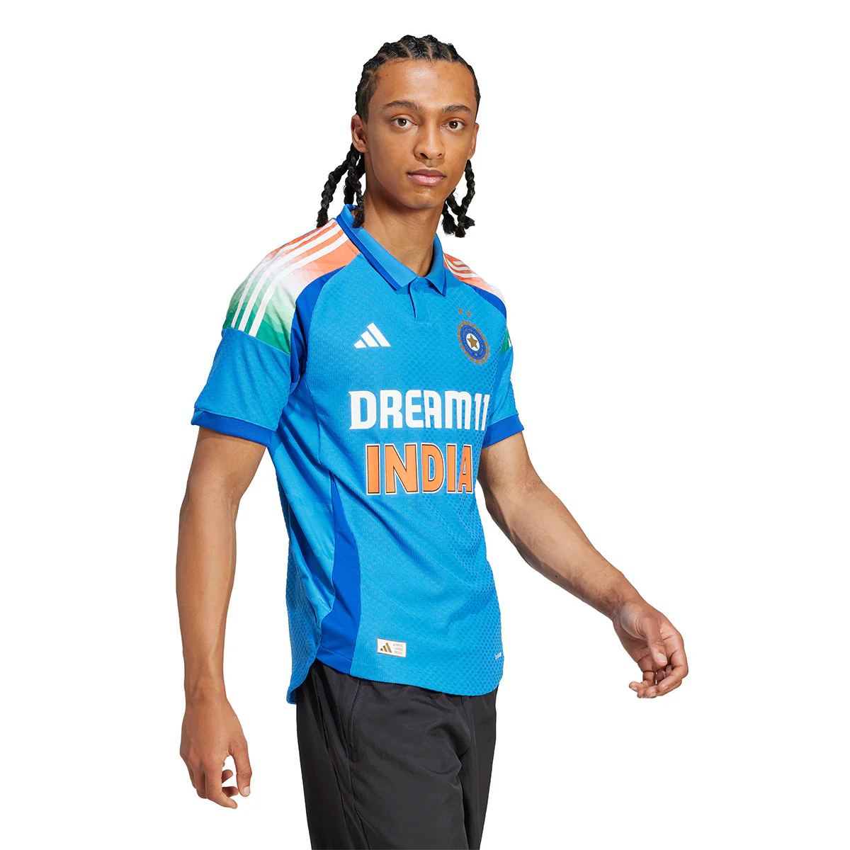 Adidas India ODI Short Sleeve Jersey - Image 4