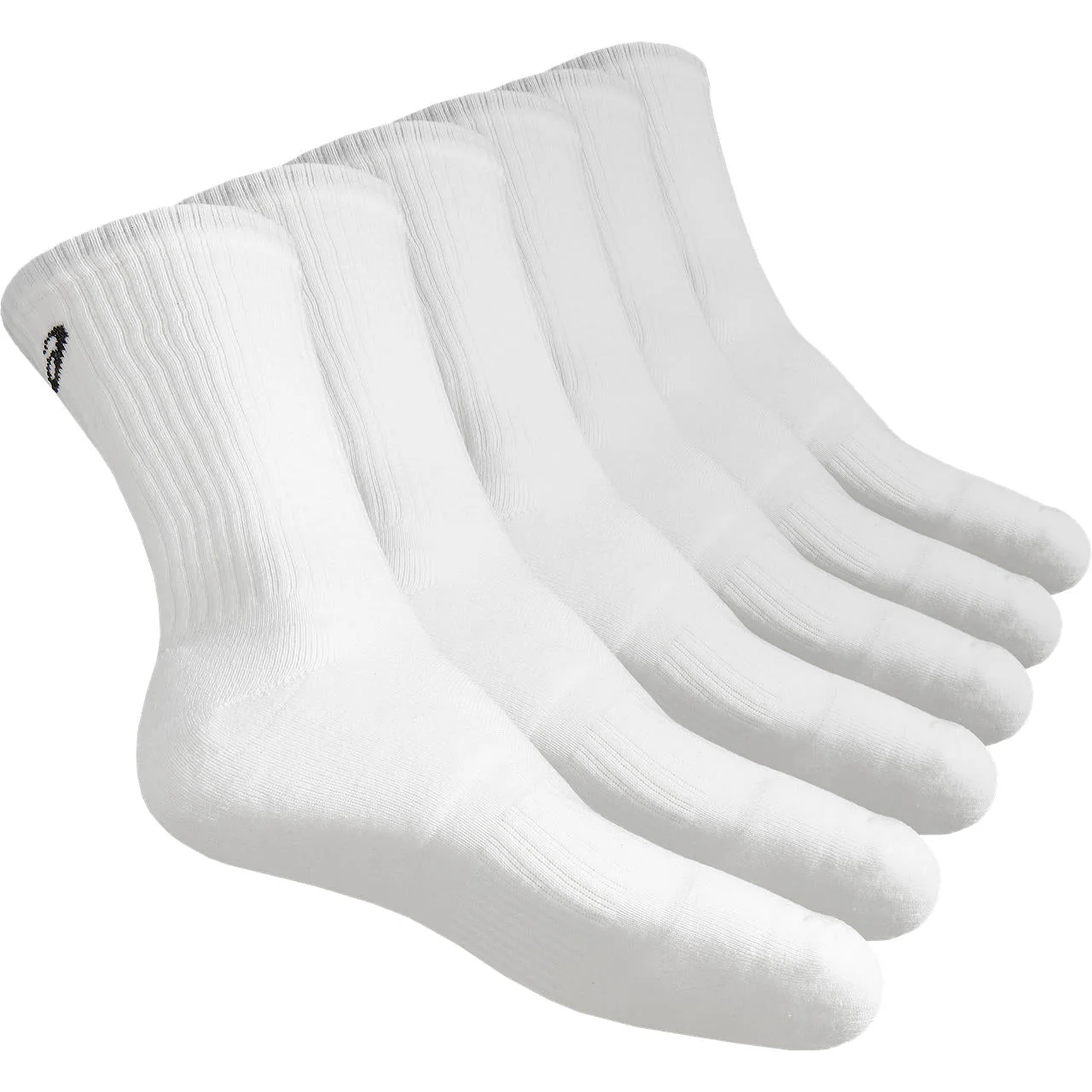 Asics 6PPK Crew Socks - Image 2