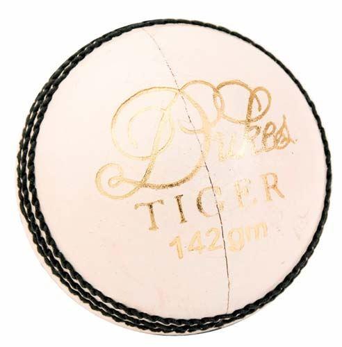 Dukes Tiger Cricket Ball - Image 3