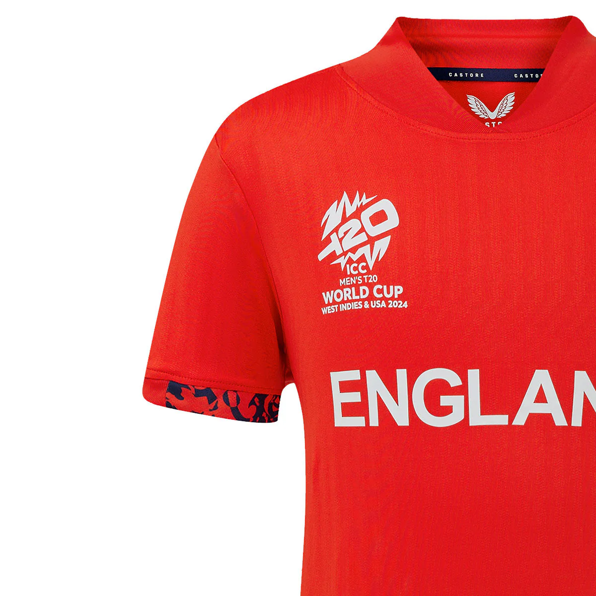 ECB T20 Replica Short Sleeve Junior Shirt - World Cup - Image 4