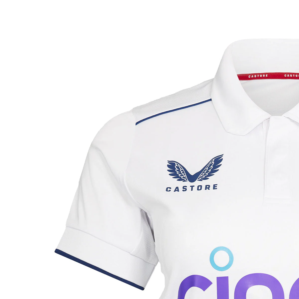 ECB Test Replica Polo Womens Short Sleeve Shirt - 2023 - Image 4