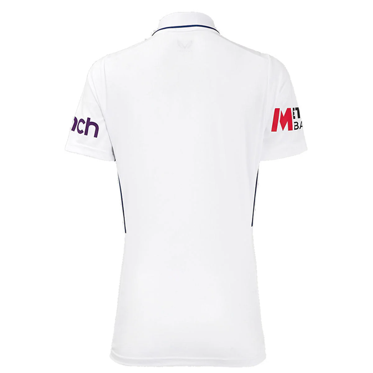 ECB Test Replica Polo Womens Short Sleeve Shirt - 2024 - Image 2