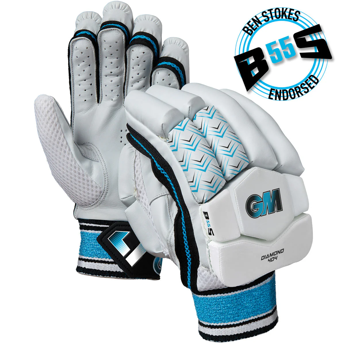 Gunn & Moore Diamond 404 Cricket Batting Gloves - 2025 - Image 2