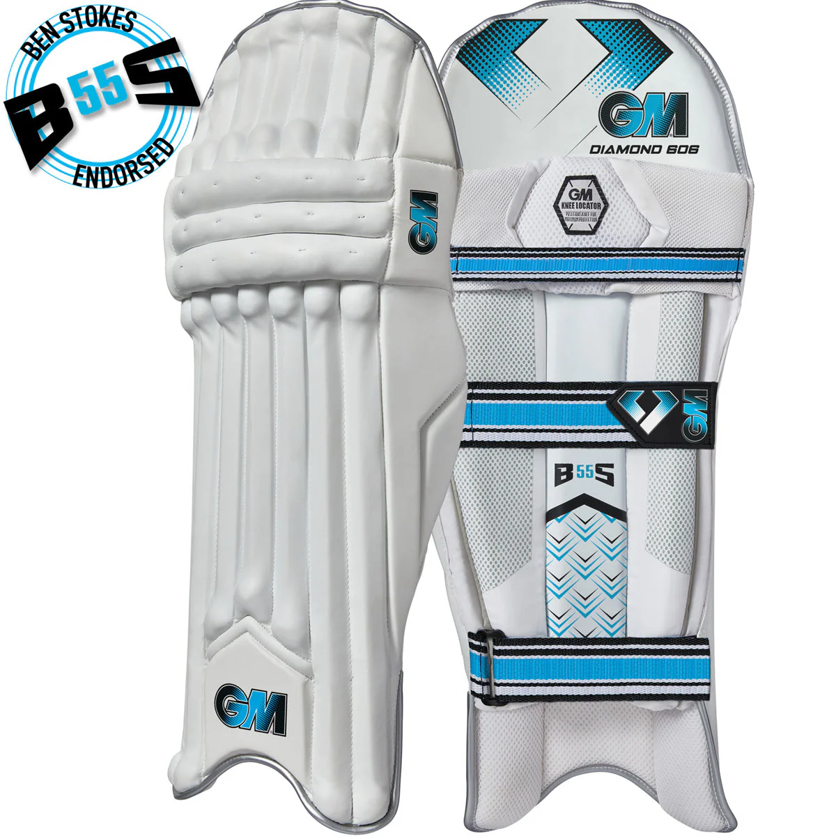 Gunn & Moore Diamond 606 Cricket Batting Pads - 2025 - Image 2