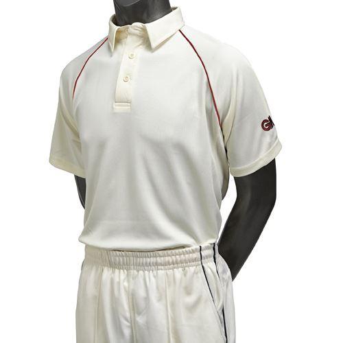 Gunn & Moore Premier Club Short Sleeve Cricket Shirt - Image 4