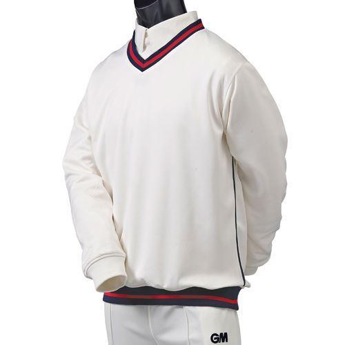 Gunn & Moore Teknik Trimmed Junior Cricket Sweater - Image 3
