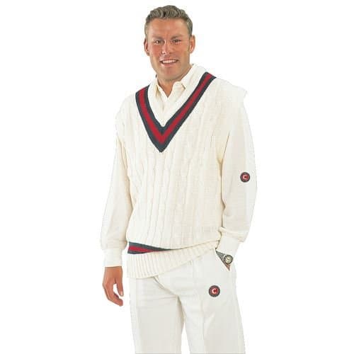 Hunts County Cricket Slipover Trimmed