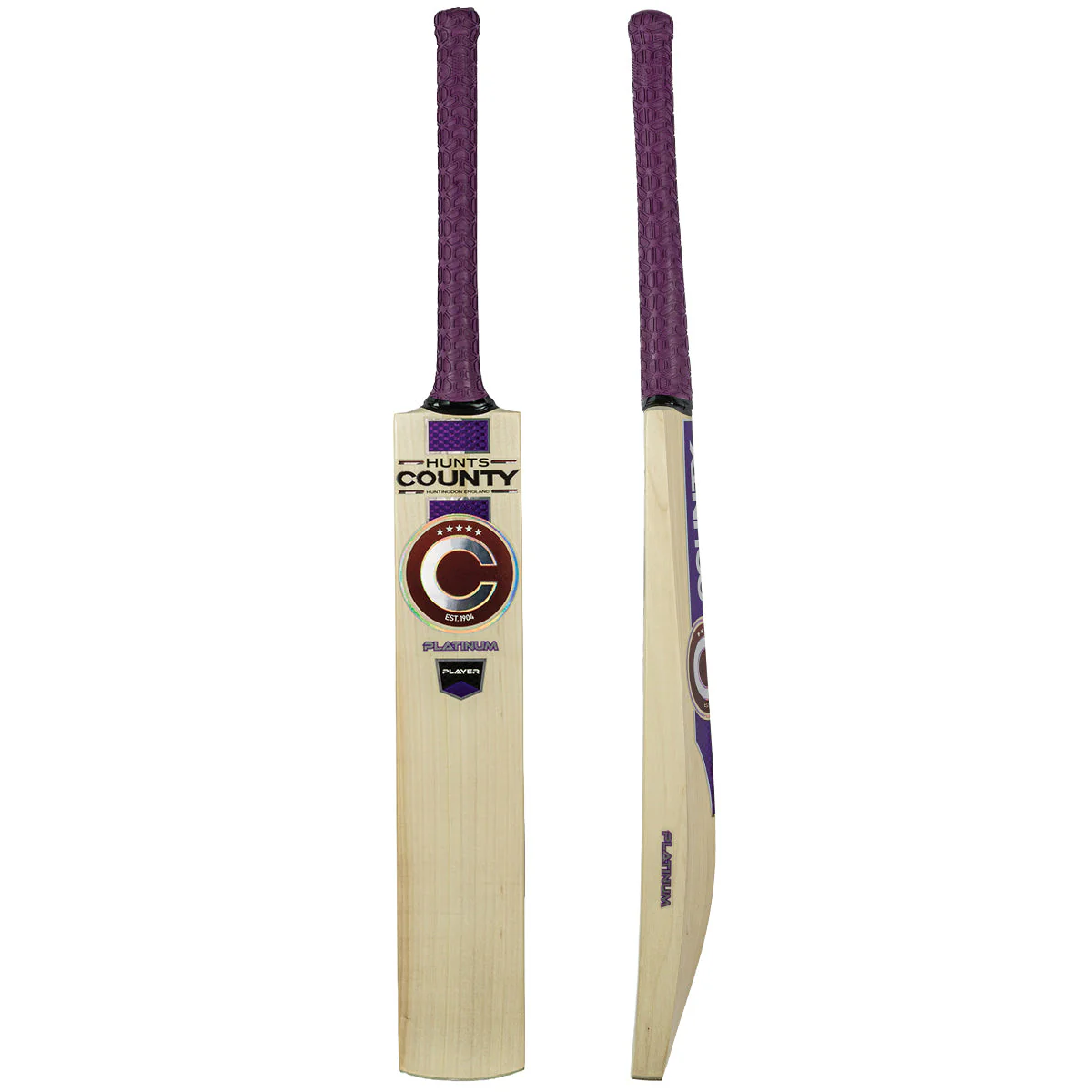 Hunts County Platinum Player Cricket Bat
