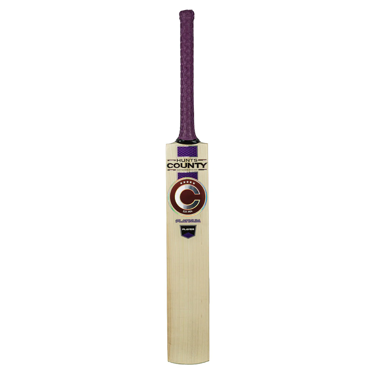 Hunts County Platinum Player Cricket Bat - Image 2