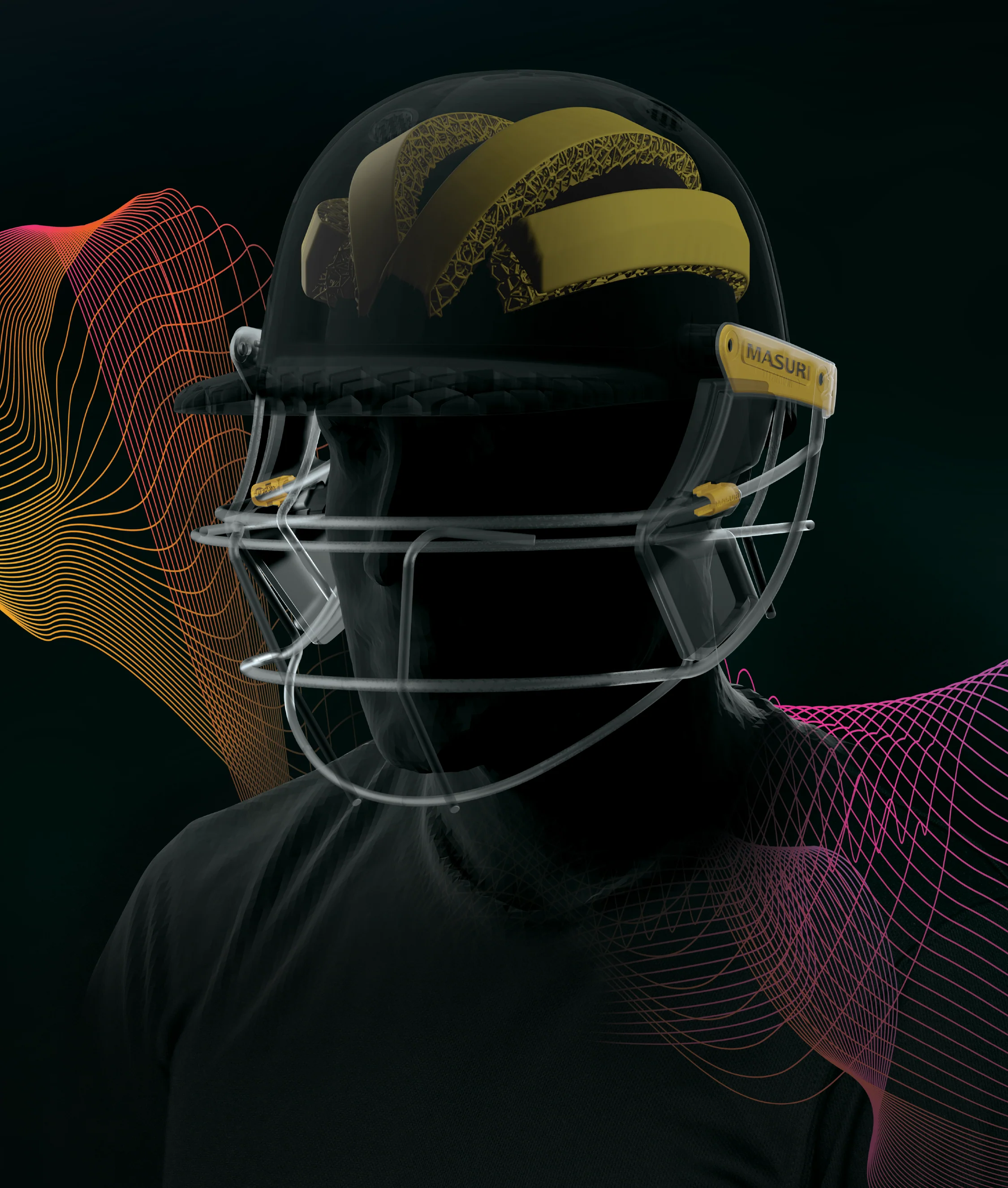 Masuri TF3D T-Line Titanium Senior Cricket Helmet - Image 4