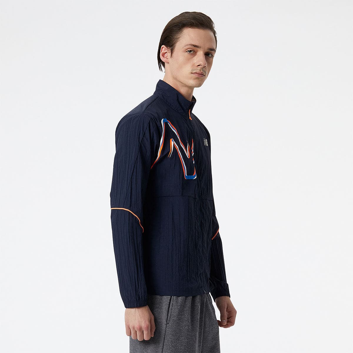 New Balance Impact Printed Mens Running Jacket - Image 2