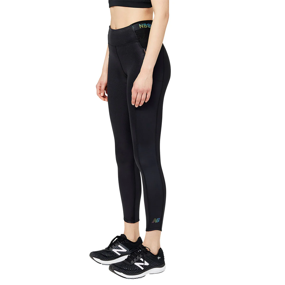 New Balance Q Speed Shape Shield 7/8 Womens Running Tight - Image 2