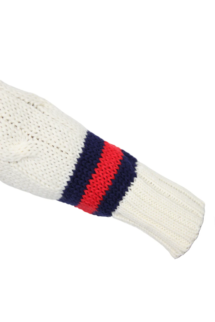 Pure Wool Long Sleeve Cricket Sweater - Image 4