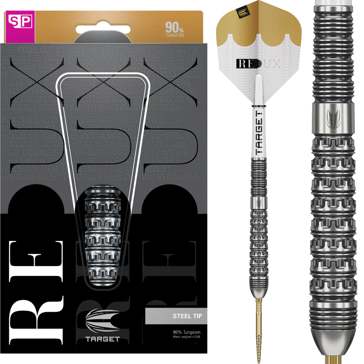 Target Redux 03 90% Swiss Steel Tip Darts