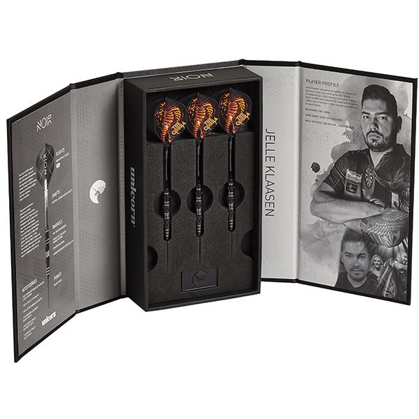 Unicorn Jelle Klaasen Noir 90% Tungsten Phase 2 Darts - Image 4