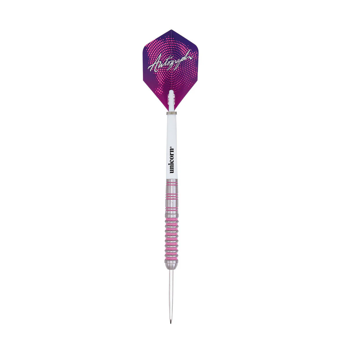 Unicorn Utech Autograph Pink Ring 80% Tungsten Darts - Image 2