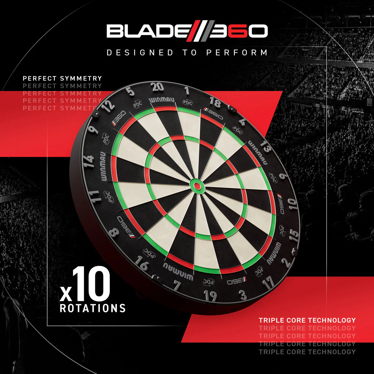 Winmau Blade 360 Dartboard - Image 4