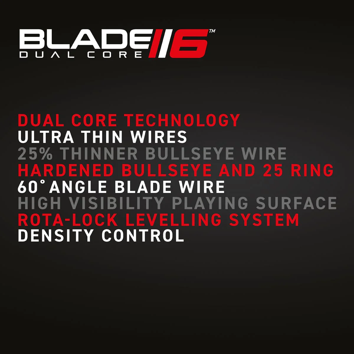 Winmau Blade 6 Dual Core Dartboard - Image 8