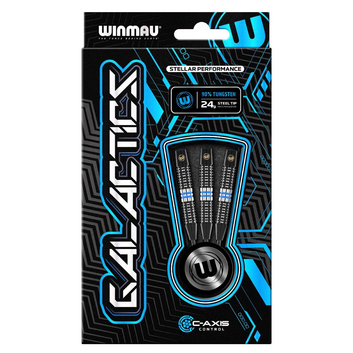 Winmau Galactics 90% Tungsten Steel Tip Darts - Image 5