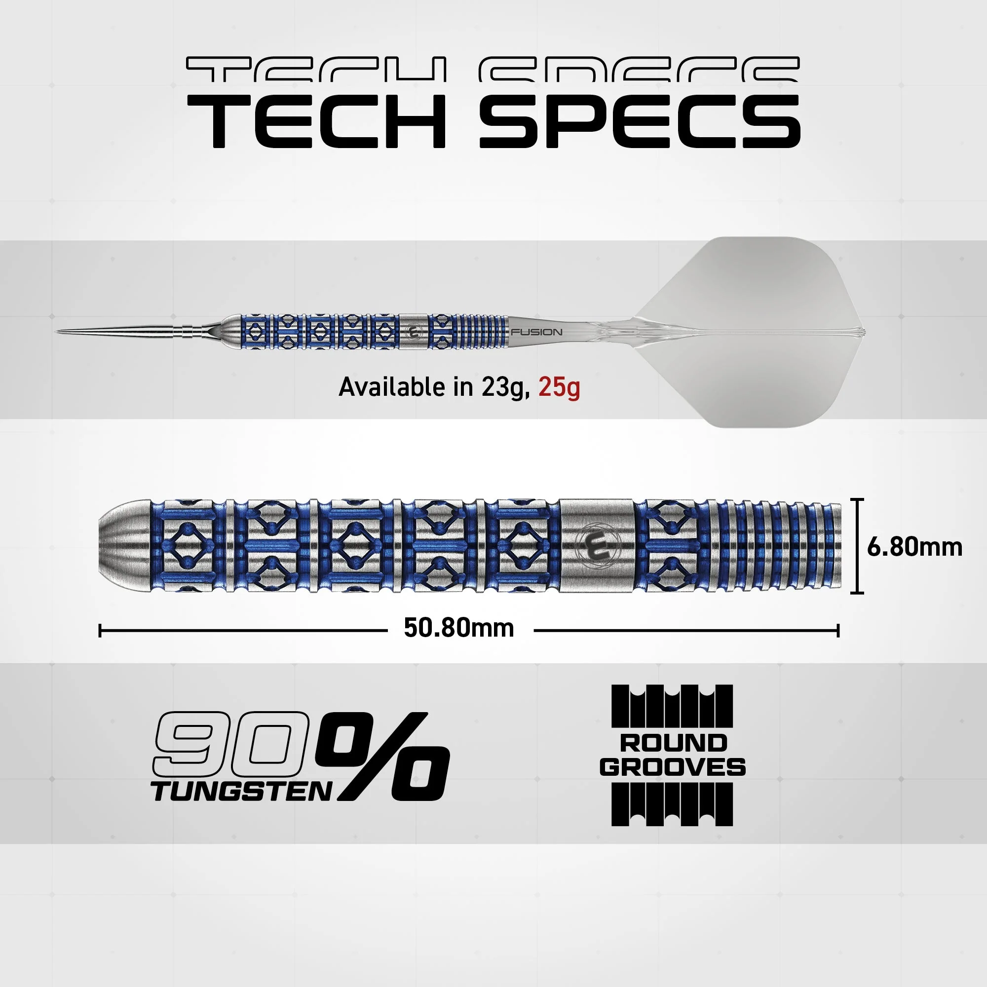Winmau Lunaris Parallel Steel Tip Darts - Image 11