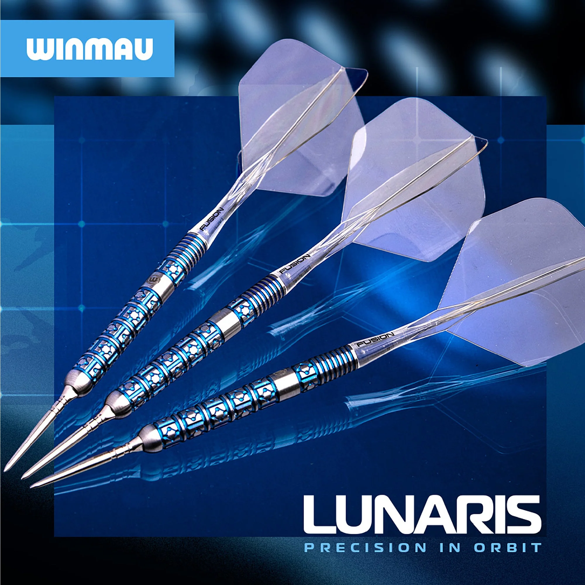 Winmau Lunaris Parallel Steel Tip Darts - Image 7