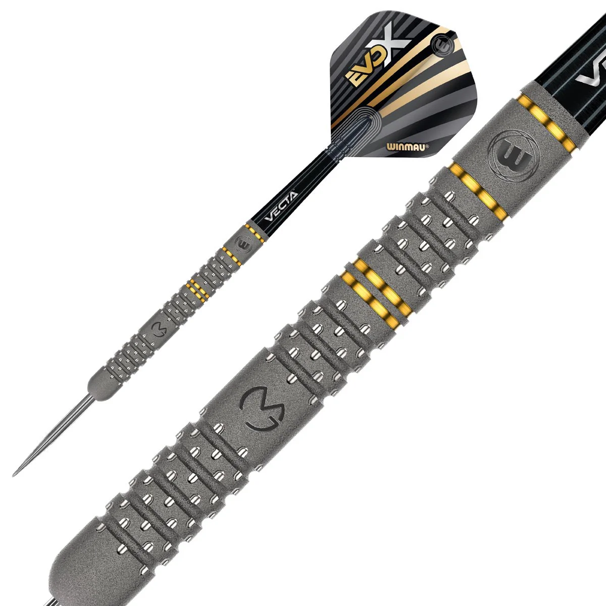 Winmau Mvg Evo X Darts 90% Tungsten Steel Tip Darts - Image 2