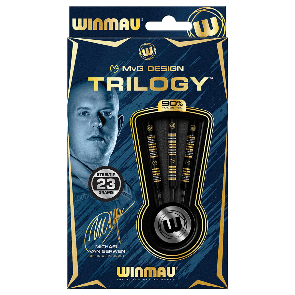 Winmau MVG Trilogy Steel Tip Darts - Image 2